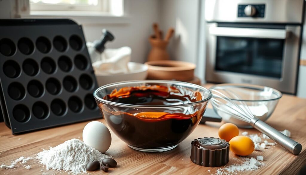 Baking Chocolate Fondant