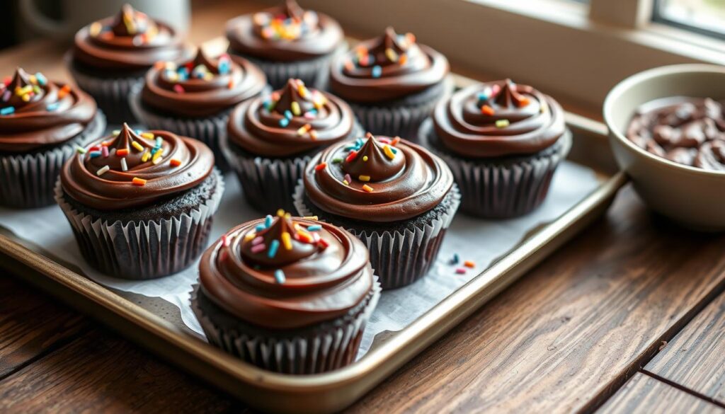 Gluten-free chocolate cupcakes