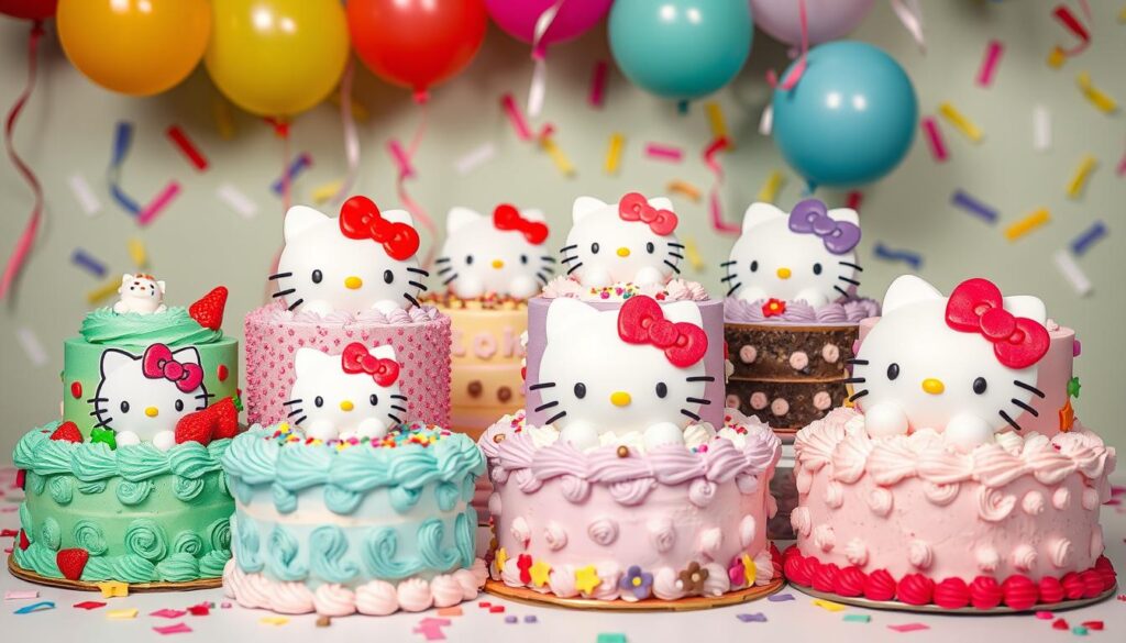 Hello Kitty cake flavors