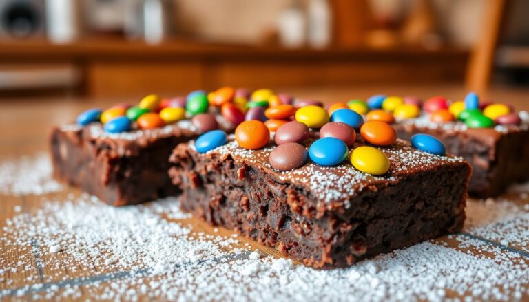 Smarties brownies