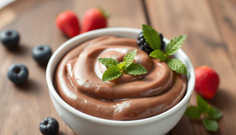 Vegan chocolate mousse (made with aquafaba)