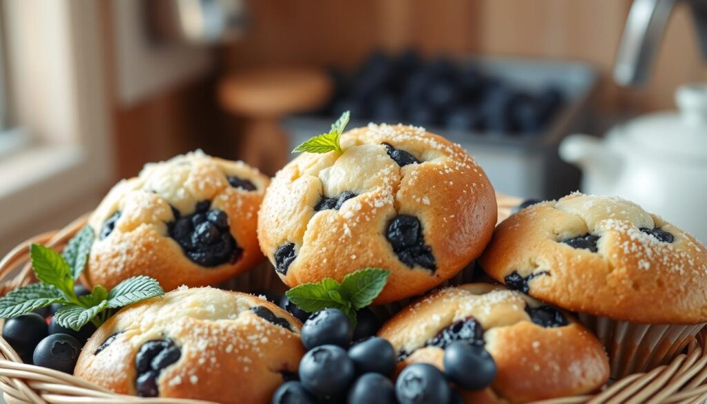 blueberry muffins