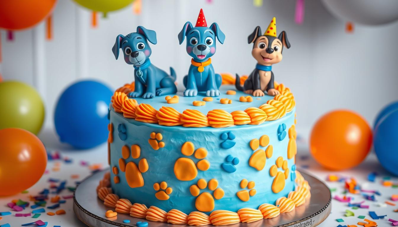 bluey cake