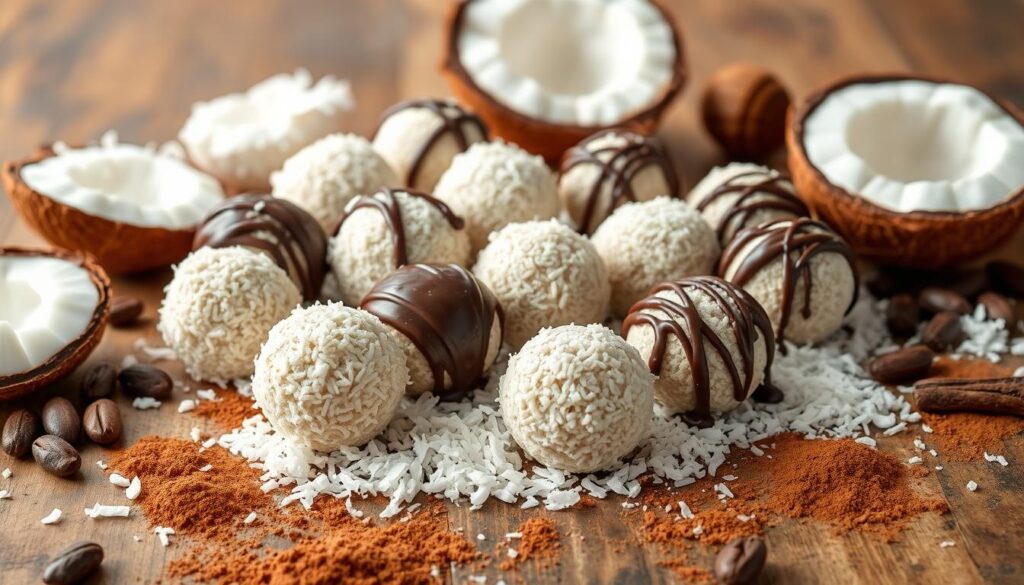 recette de truffes à la noix de coco