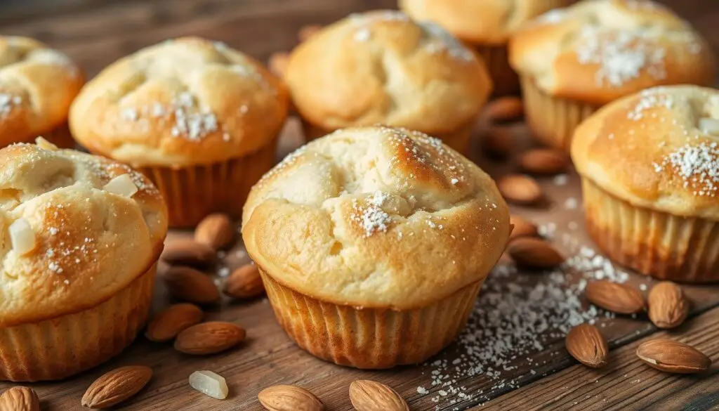 fluffy almond flour muffins