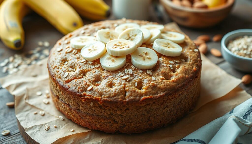 vegan banana cake