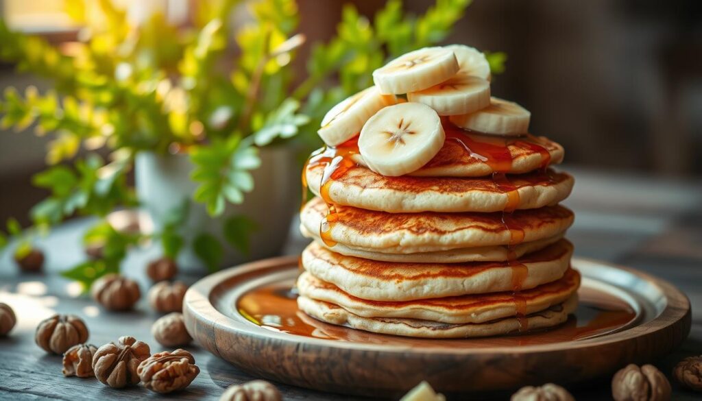 vegan banana pancakes